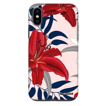 Maskica za Apple iPhone X/XS - Red Lily