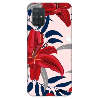 Maskica za Samsung Galaxy A71 A715F - Red Lily