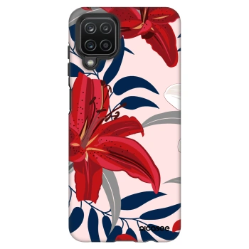 Maskica za Samsung Galaxy A12 A125F - Red Lily