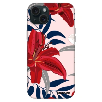 Maskica za Apple iPhone 15 Plus - Red Lily
