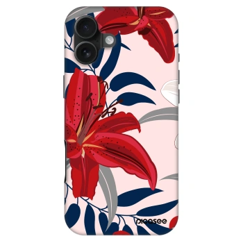 Maskica za Apple iPhone 16 Plus - Red Lily