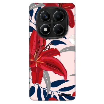 Maskica za Xiaomi Redmi Note 14 Pro 4G - Red Lily