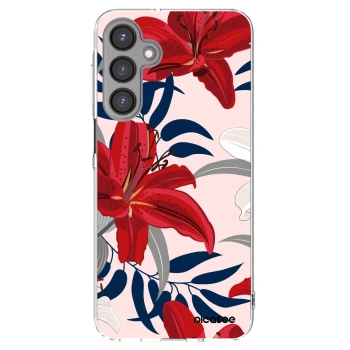 Picasee silikonska prozirna maskica za Samsung Galaxy A16 4G - Red Lily