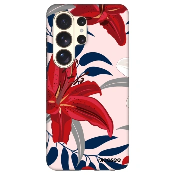 Picasee Fashion Case PowerShare pro Samsung Galaxy S26 Ultra - Red Lily