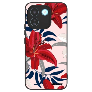 Maskica za Xiaomi Redmi Note 17 Pro MAX 5G - Red Lily