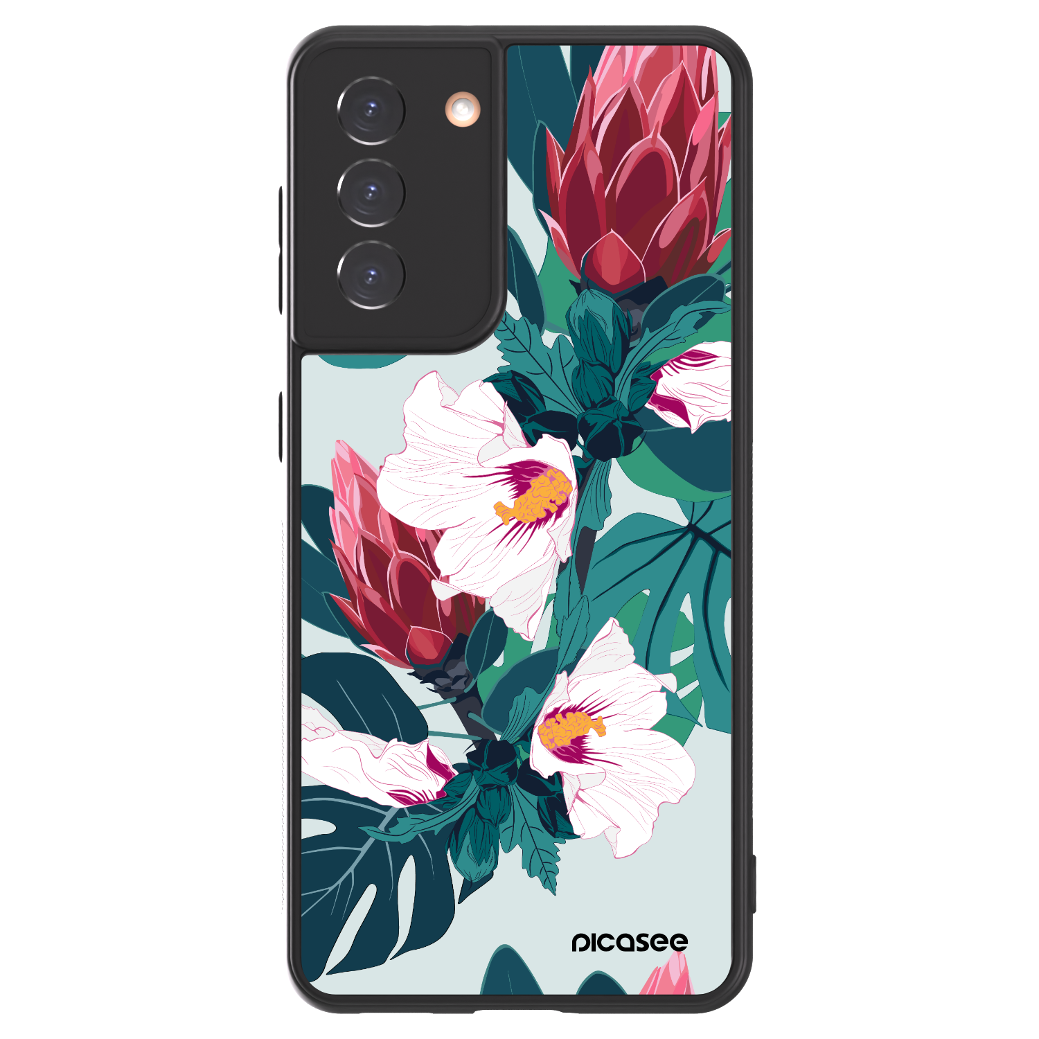Picasee ULTIMATE CASE za Samsung Galaxy S21 5G G991B - Rhododendron