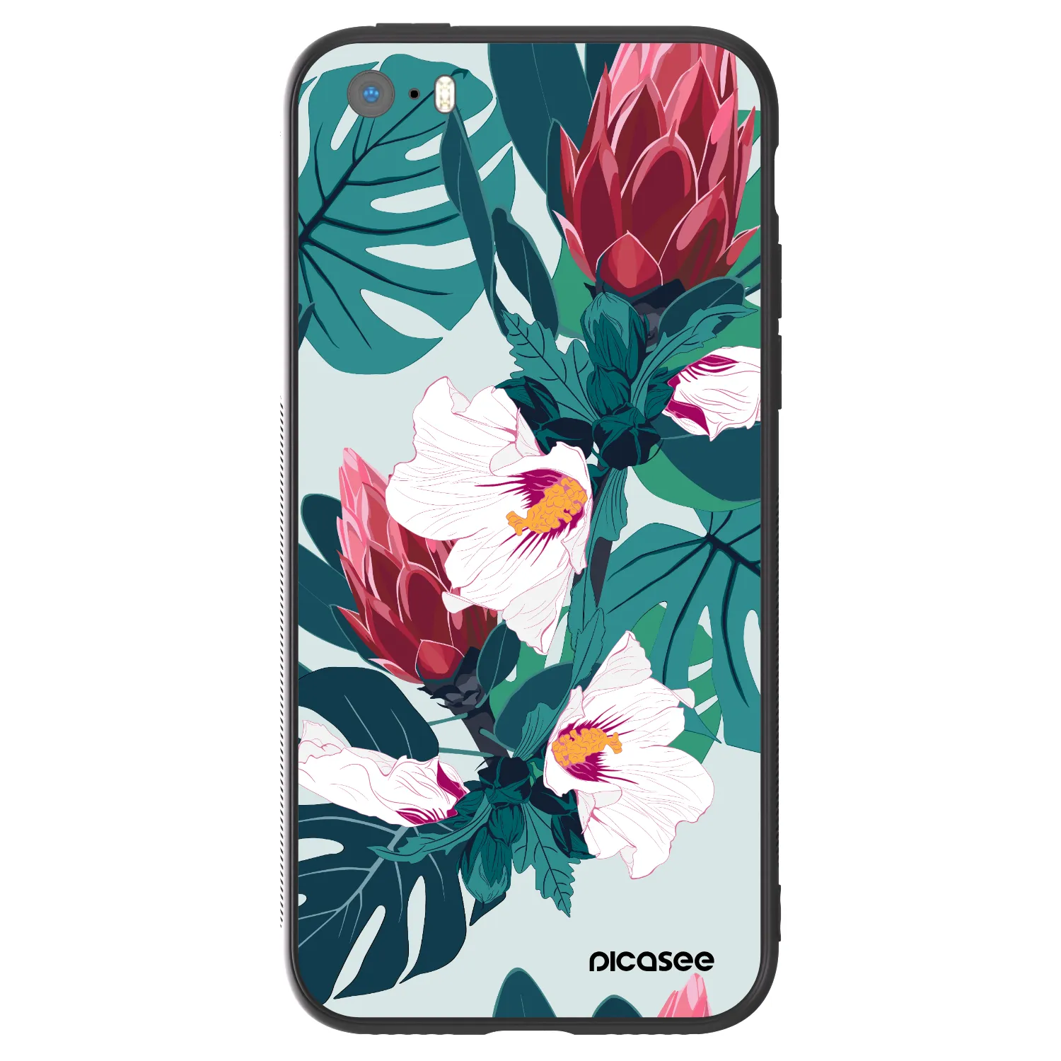 Picasee ULTIMATE CASE za Apple iPhone 5/5S/SE - Rhododendron