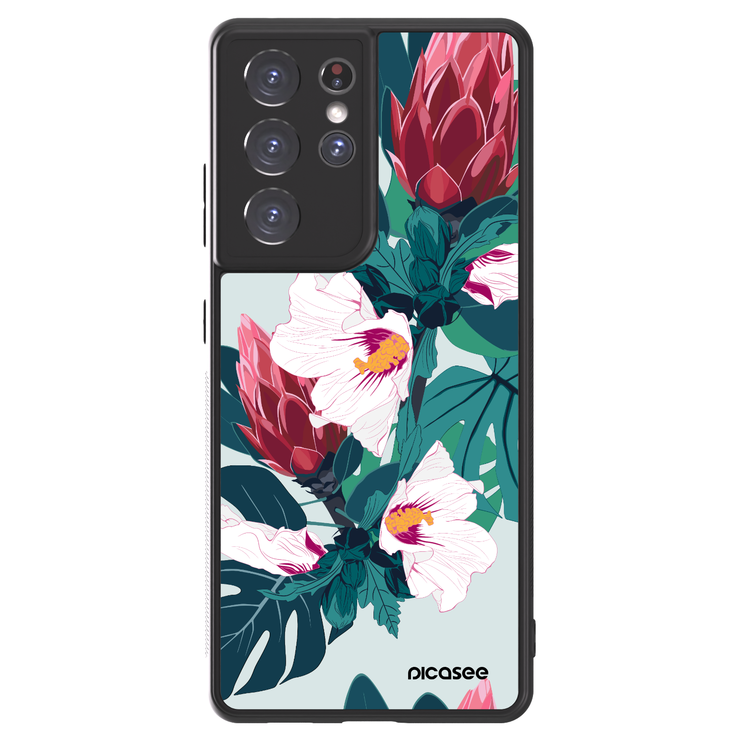 Picasee ULTIMATE CASE za Samsung Galaxy S21 Ultra 5G G998B - Rhododendron