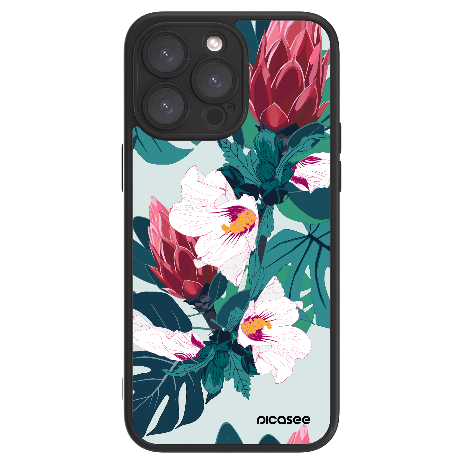 Picasee ULTIMATE CASE MagSafe za Apple iPhone 15 Pro Max - Rhododendron