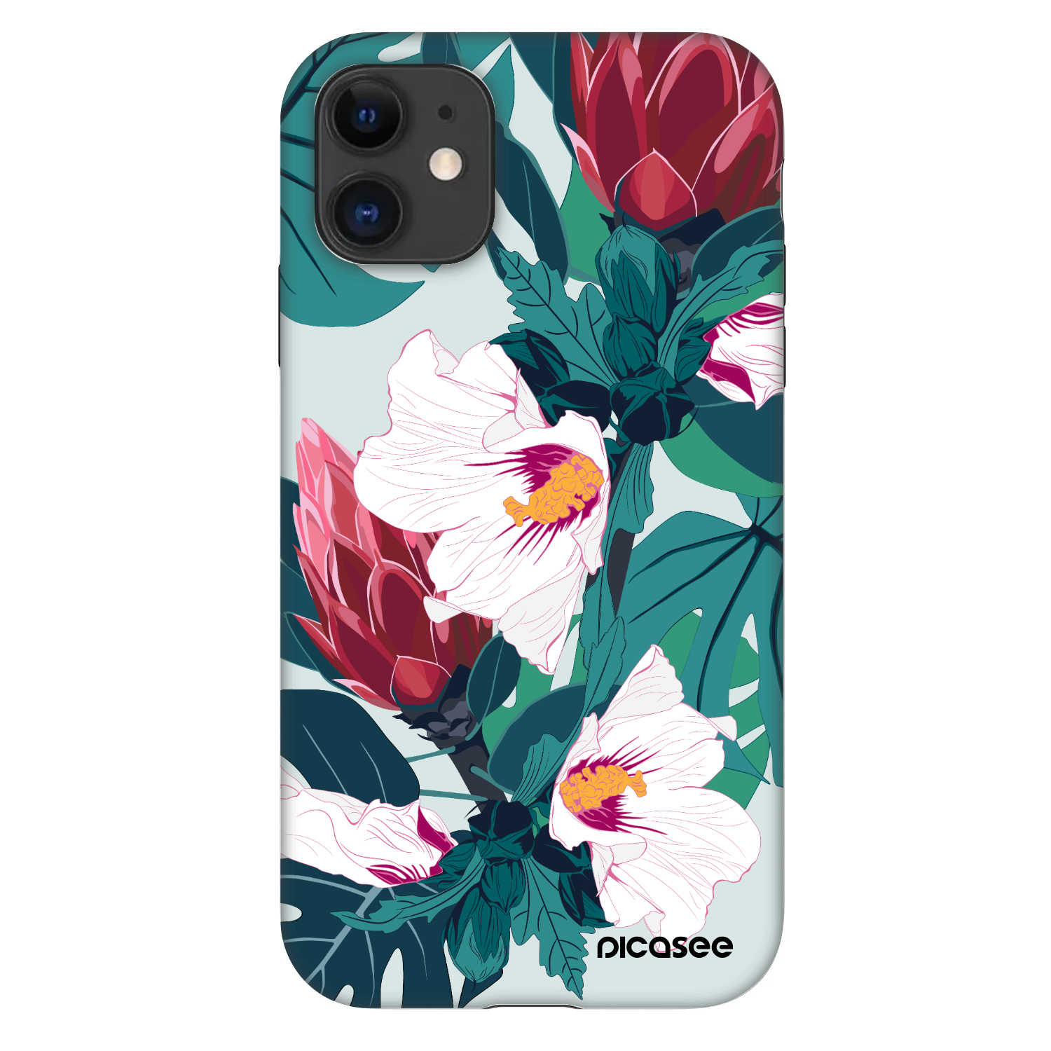 Picasee Fashion Case za Apple iPhone 11 - Rhododendron