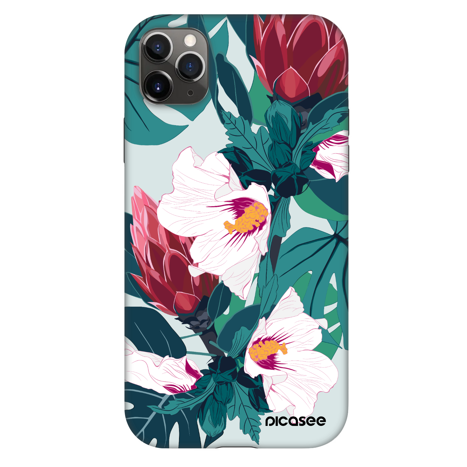 Picasee Fashion Case za Apple iPhone 11 Pro Max - Rhododendron