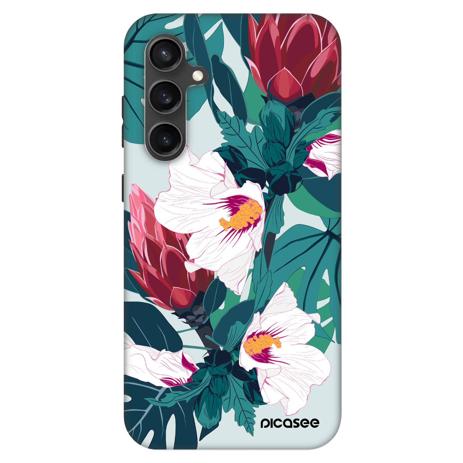 Picasee Fashion Case za Samsung Galaxy S23 FE S711B - Rhododendron