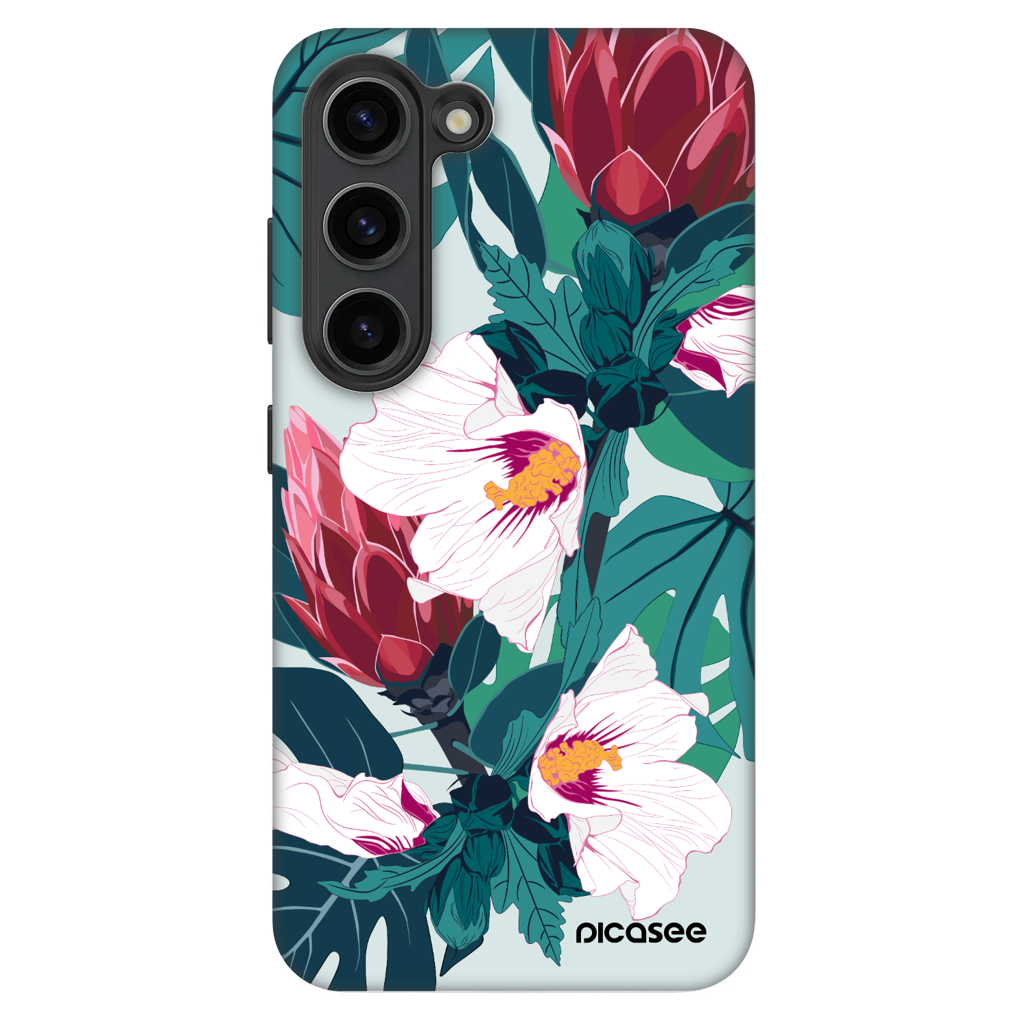 Picasee Fashion Case za Samsung Galaxy S23 5G - Rhododendron