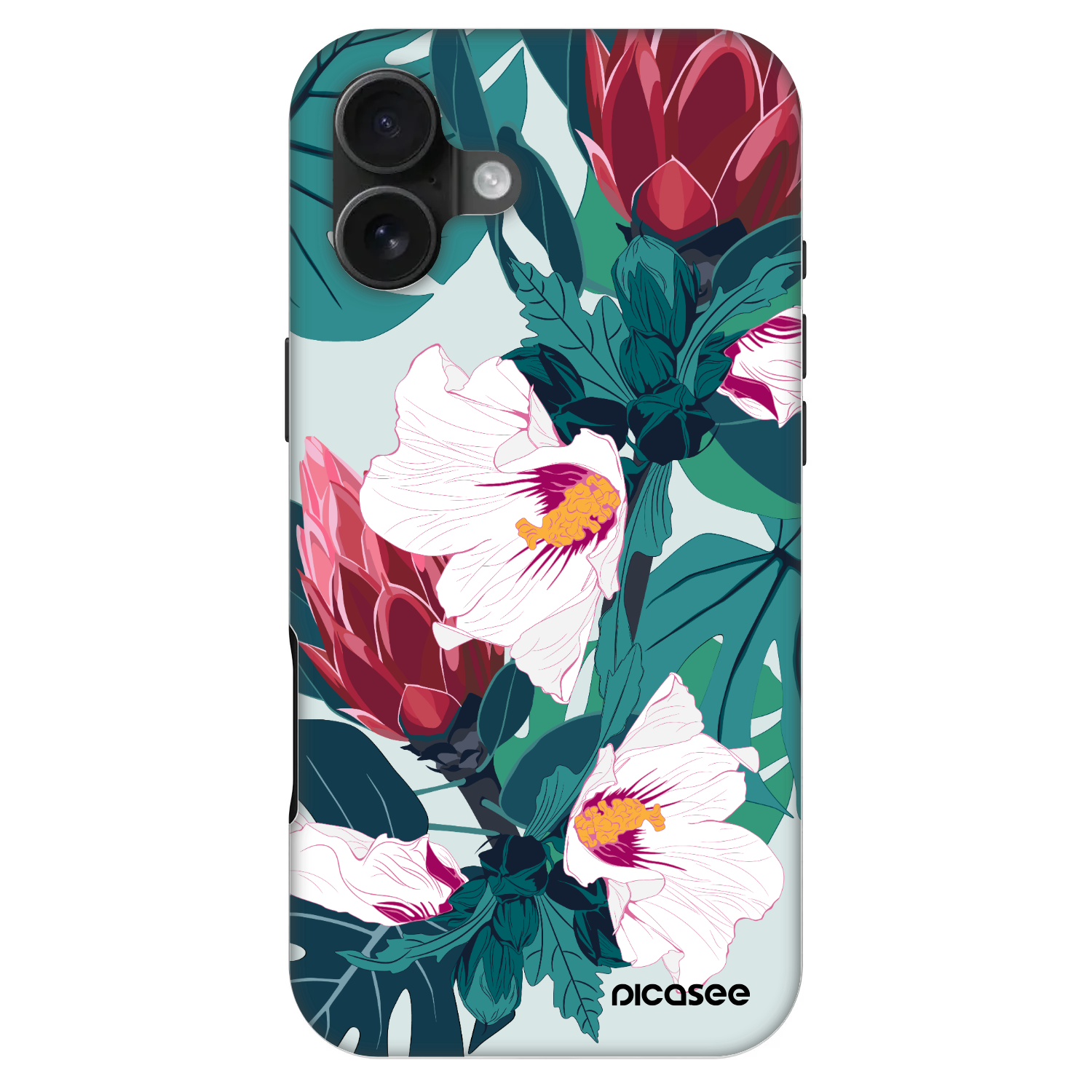 Picasee Fashion Case MagSafe za Apple iPhone 16 Plus - Rhododendron
