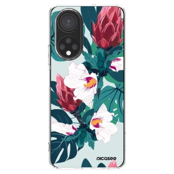 Picasee silikonska prozirna maskica za Honor X7 - Rhododendron