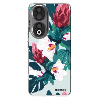 Picasee silikonska prozirna maskica za Honor 90 5G - Rhododendron