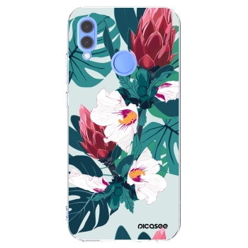 Picasee silikonska prozirna maskica za Huawei P Smart 2019 - Rhododendron