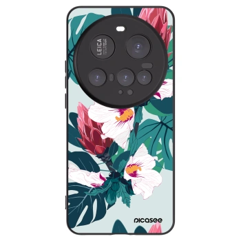 Picasee crna silikonska maskica za Xiaomi 15 Ultra - Rhododendron