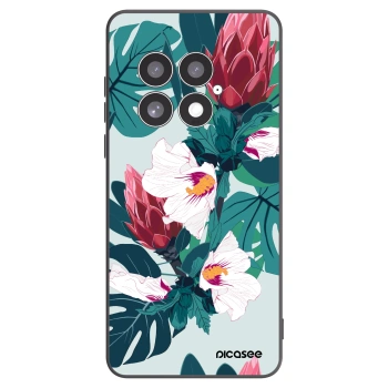 Picasee crna silikonska maskica za OnePlus 13 5G - Rhododendron