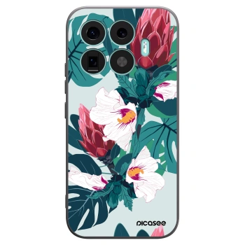 Picasee crna silikonska maskica za Xiaomi 17T - Rhododendron