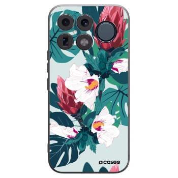 Picasee crna silikonska maskica za Xiaomi Poco F8 Ultra - Rhododendron
