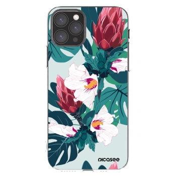 Picasee silikonska prozirna maskica za Apple iPhone 11 Pro - Rhododendron