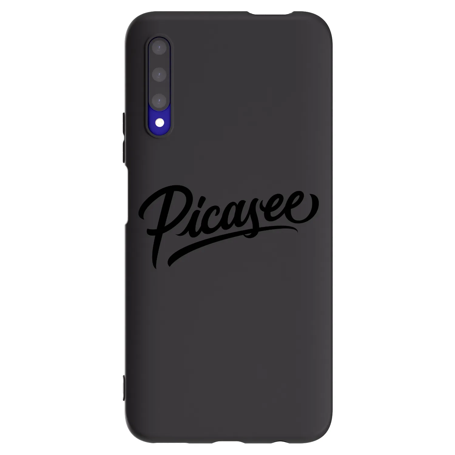 Picasee crna silikonska maskica za Honor 9X Pro - Picasee - old logo - black