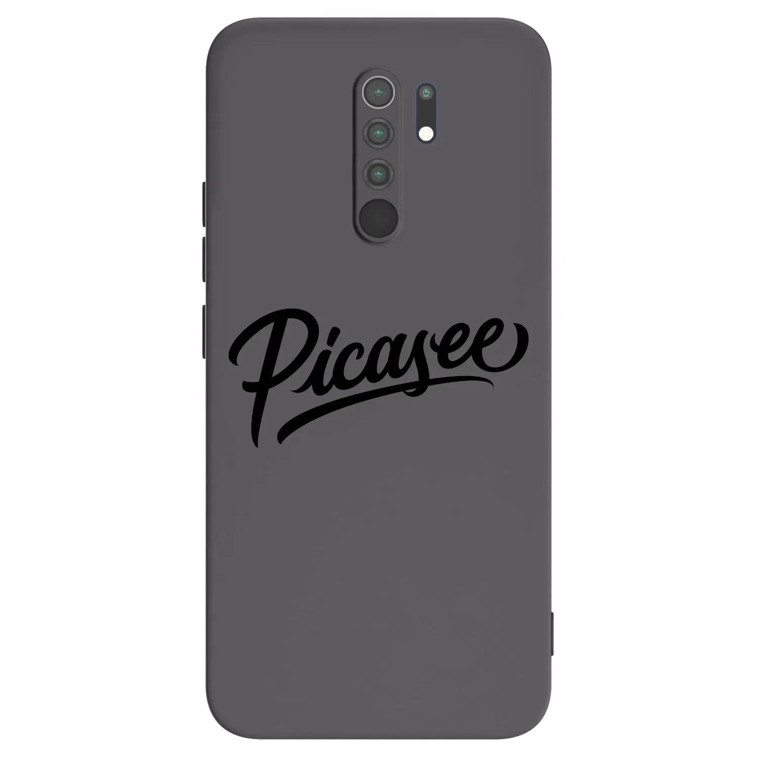 Picasee crna silikonska maskica za Xiaomi Redmi 9 - Picasee - old logo - black