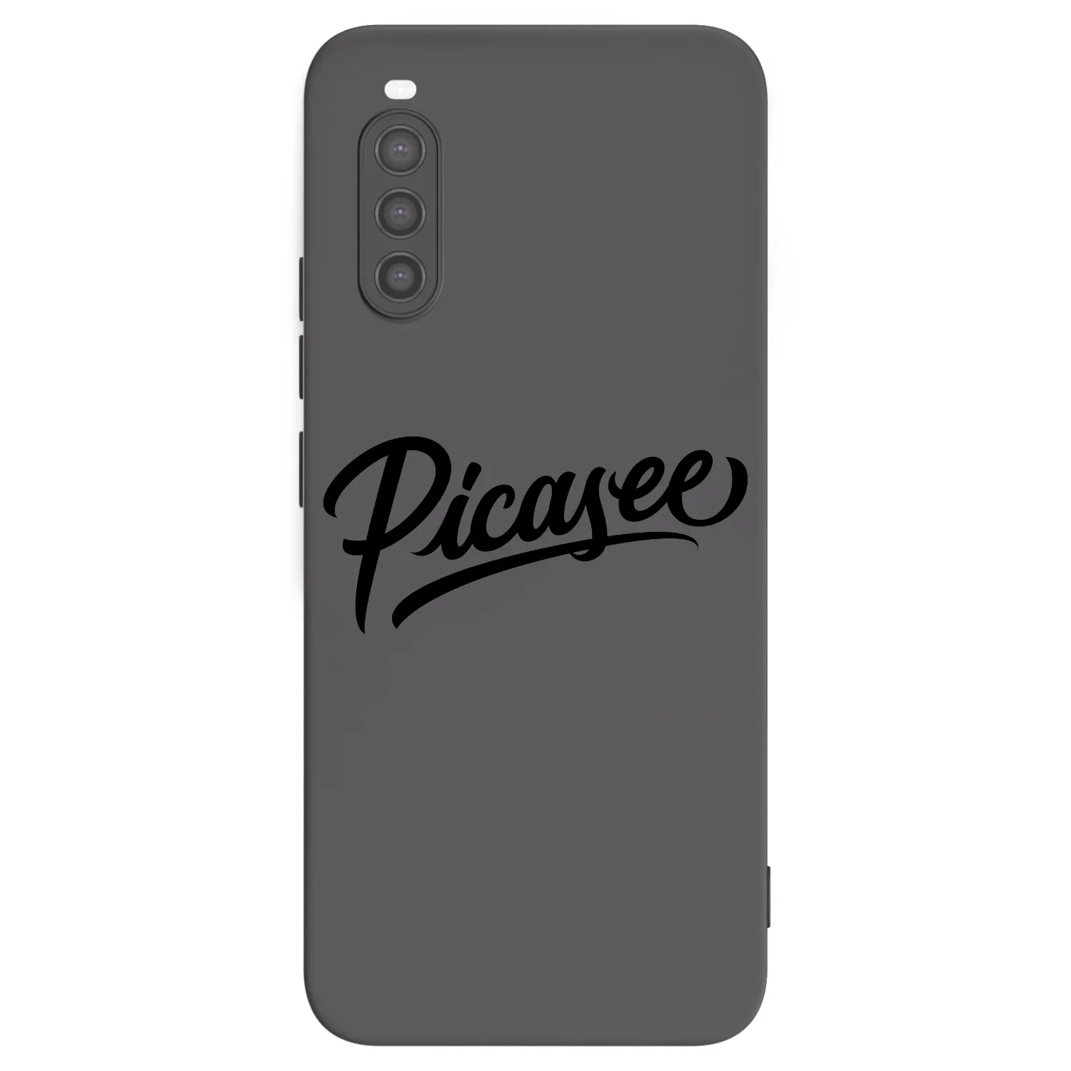 Picasee crna silikonska maskica za Sony Xperia 10 II - Picasee - old logo - black