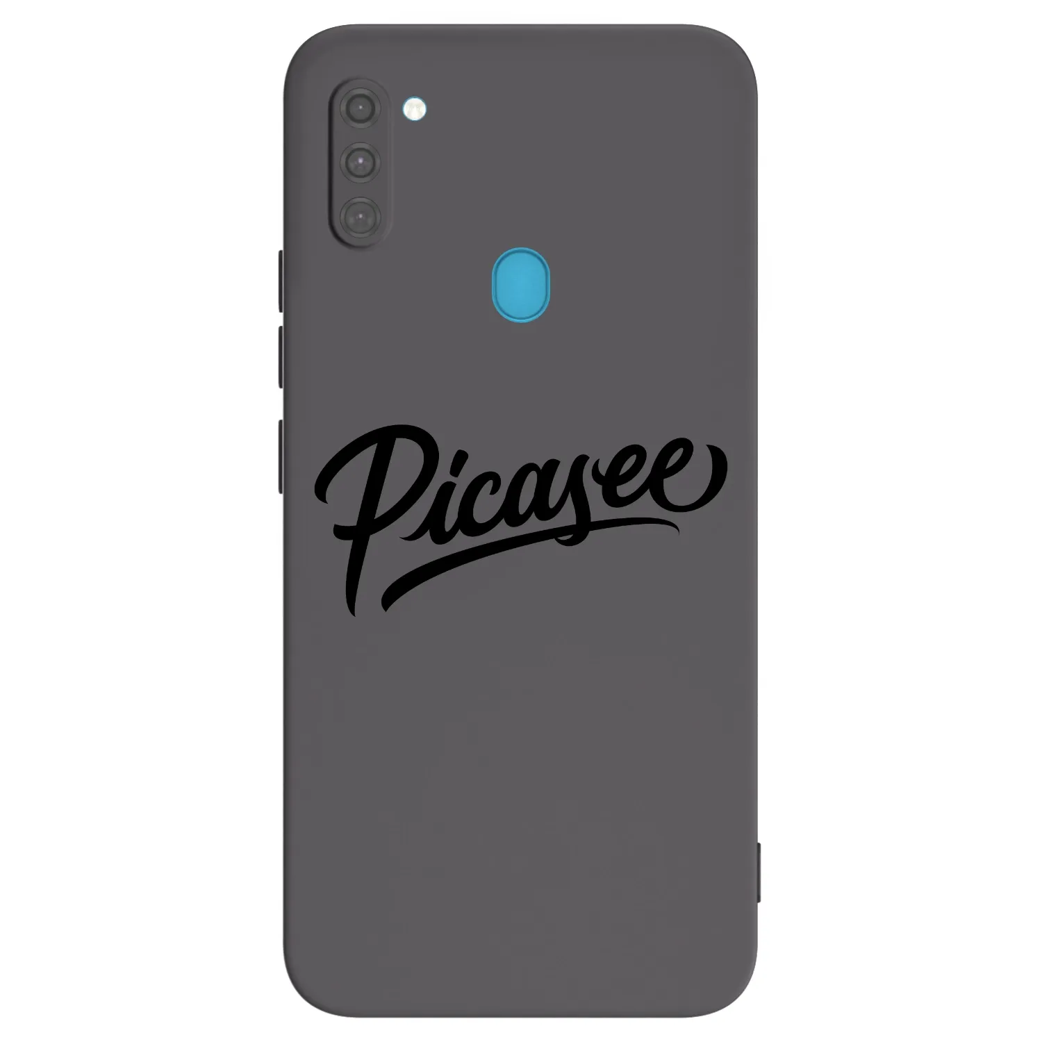 Picasee crna silikonska maskica za Samsung Galaxy M11 - Picasee - old logo - black