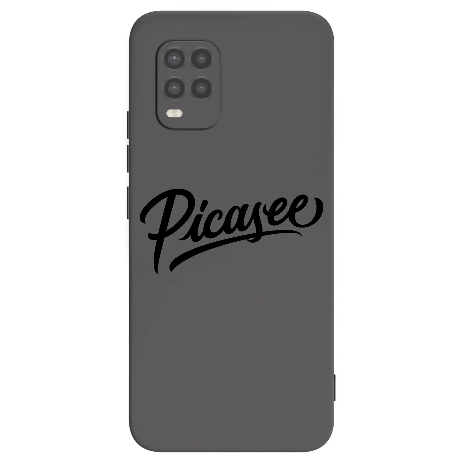 Picasee crna silikonska maskica za Xiaomi Mi 10 Lite - Picasee - old logo - black