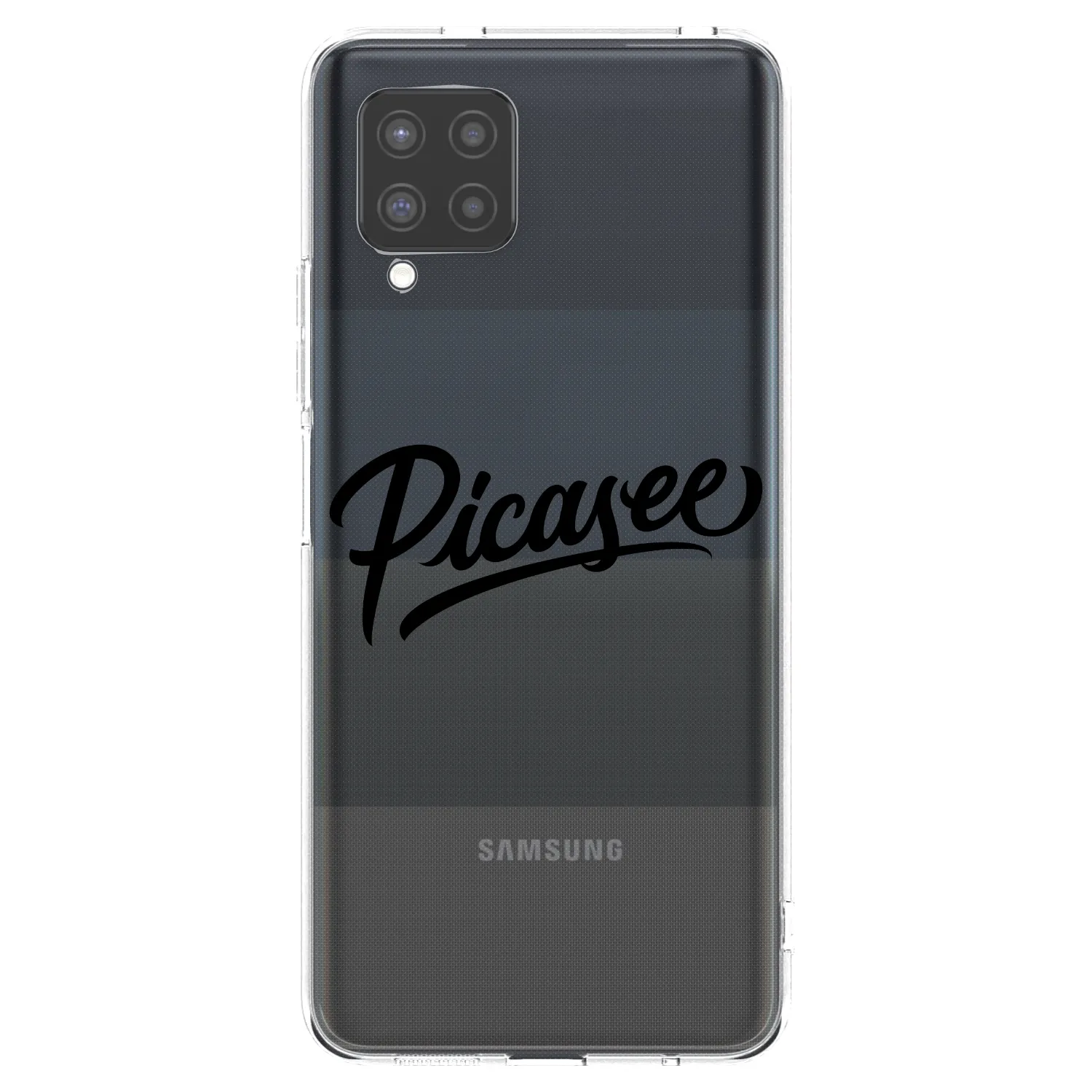 Picasee silikonska prozirna maskica za Samsung Galaxy A42 A426B - Picasee - old logo - black