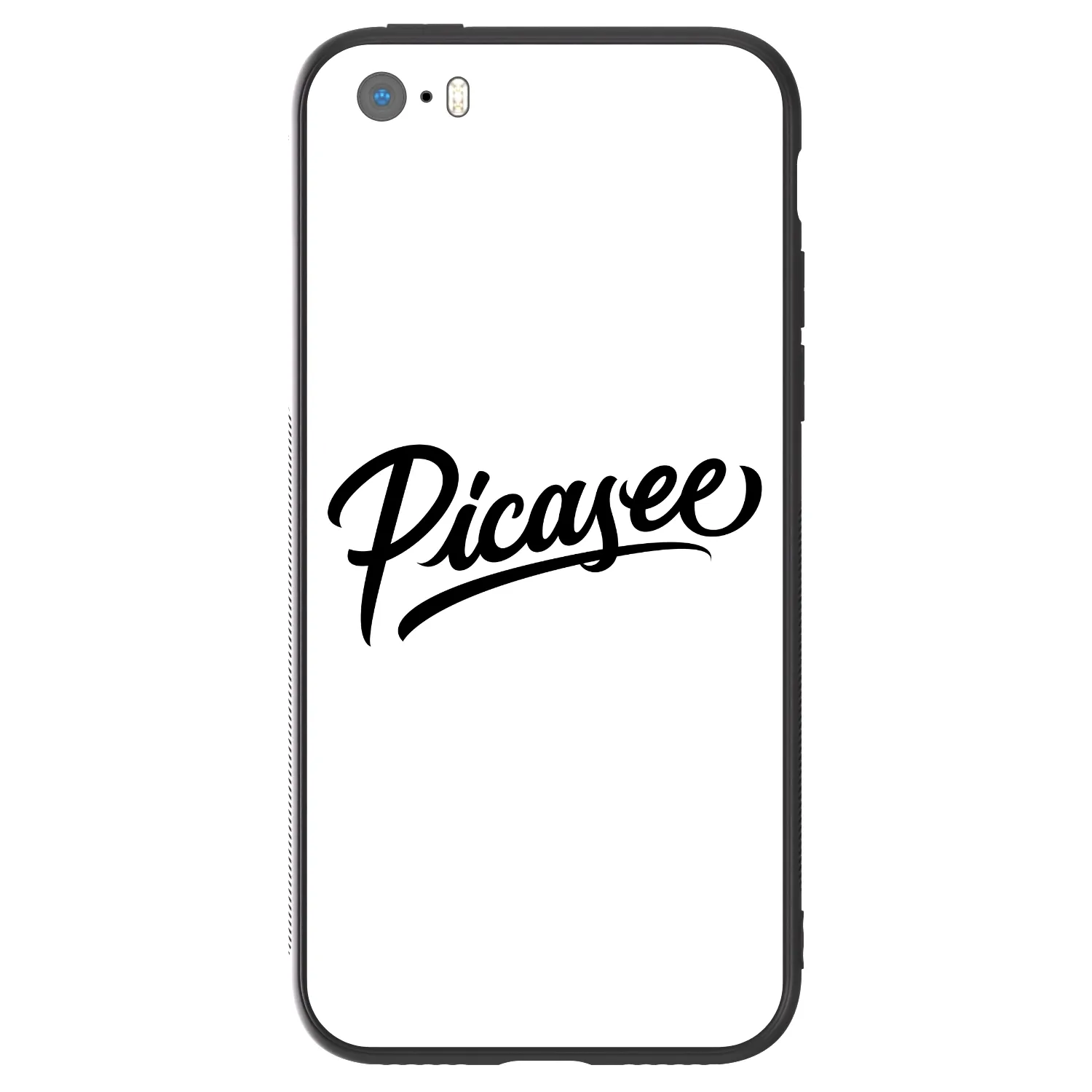 Picasee ULTIMATE CASE za Apple iPhone 5/5S/SE - Picasee - old logo - black