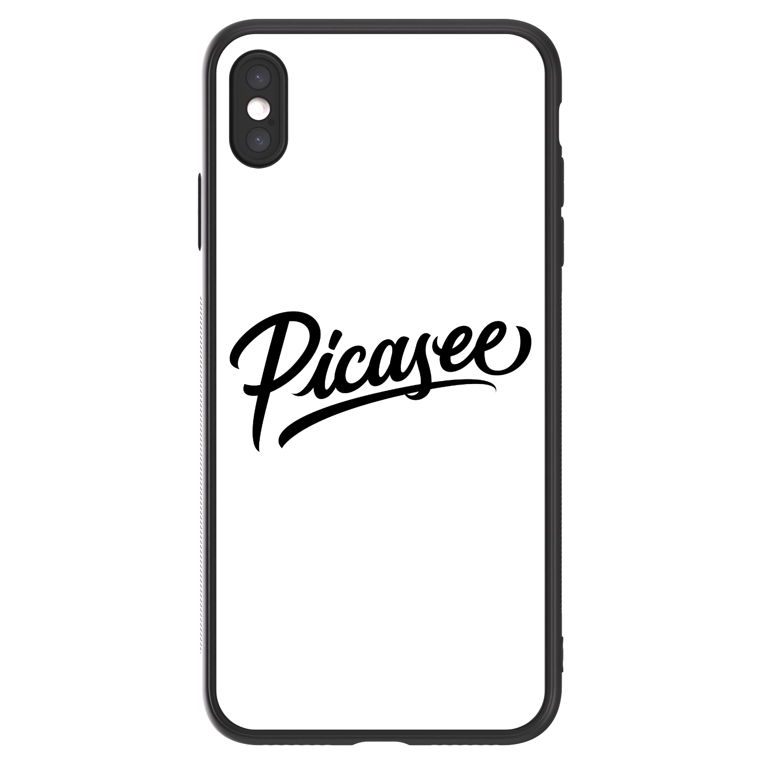 Picasee ULTIMATE CASE za Apple iPhone XS Max - Picasee - old logo - black