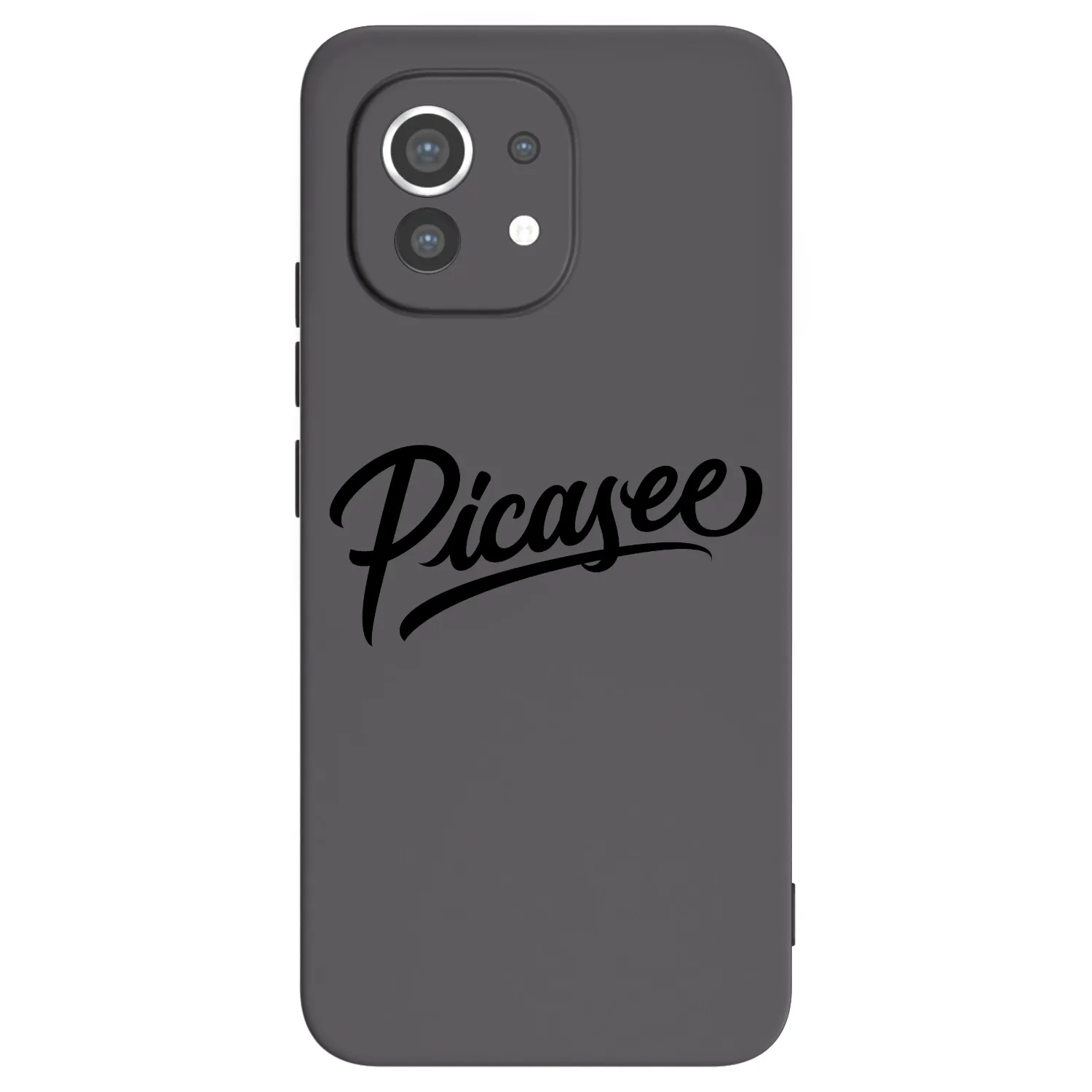Picasee crna silikonska maskica za Xiaomi Mi 11 - Picasee - old logo - black