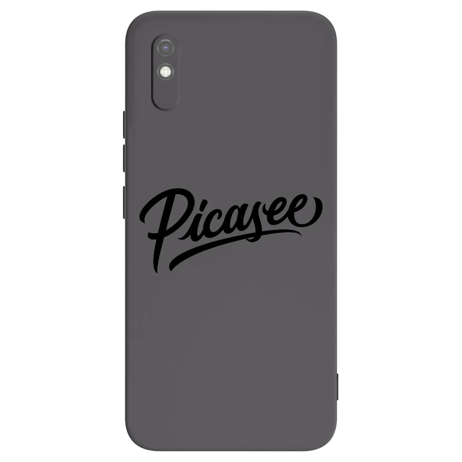Picasee crna silikonska maskica za Xiaomi Redmi 9AT - Picasee - old logo - black