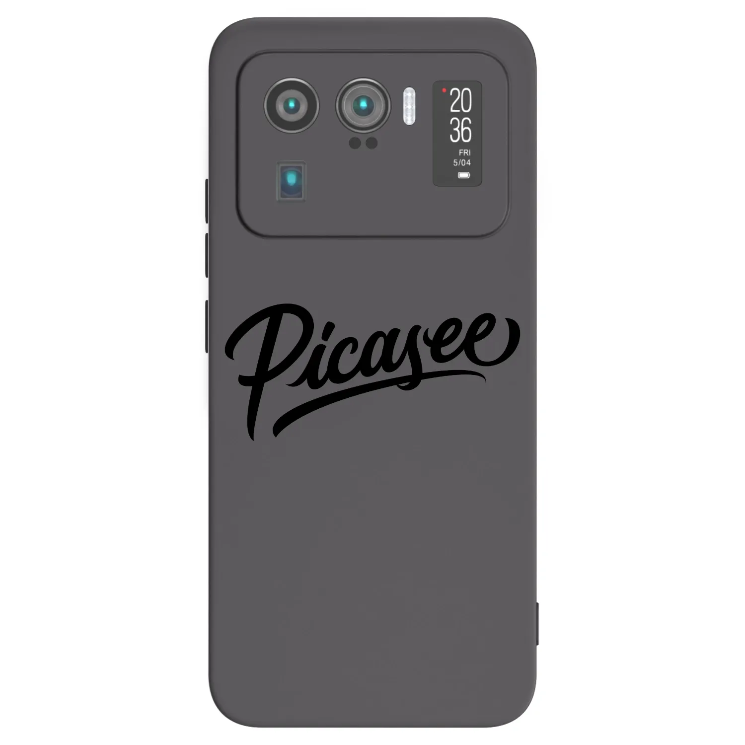Picasee crna silikonska maskica za Xiaomi Mi 11 Ultra - Picasee - old logo - black