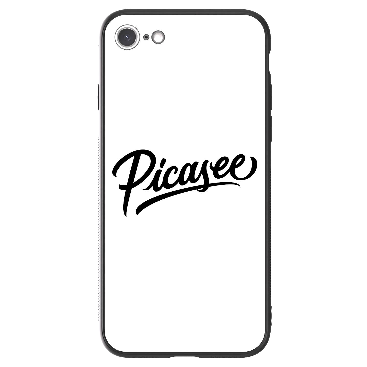 Picasee ULTIMATE CASE za Apple iPhone SE 2020 - Picasee - old logo - black