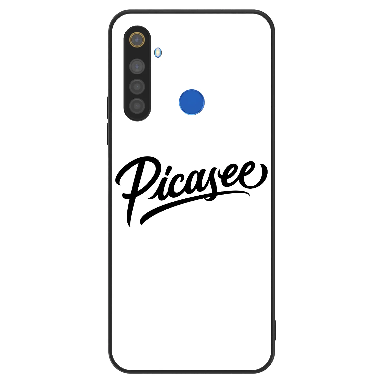 Picasee ULTIMATE CASE za Realme 5 - Picasee - old logo - black