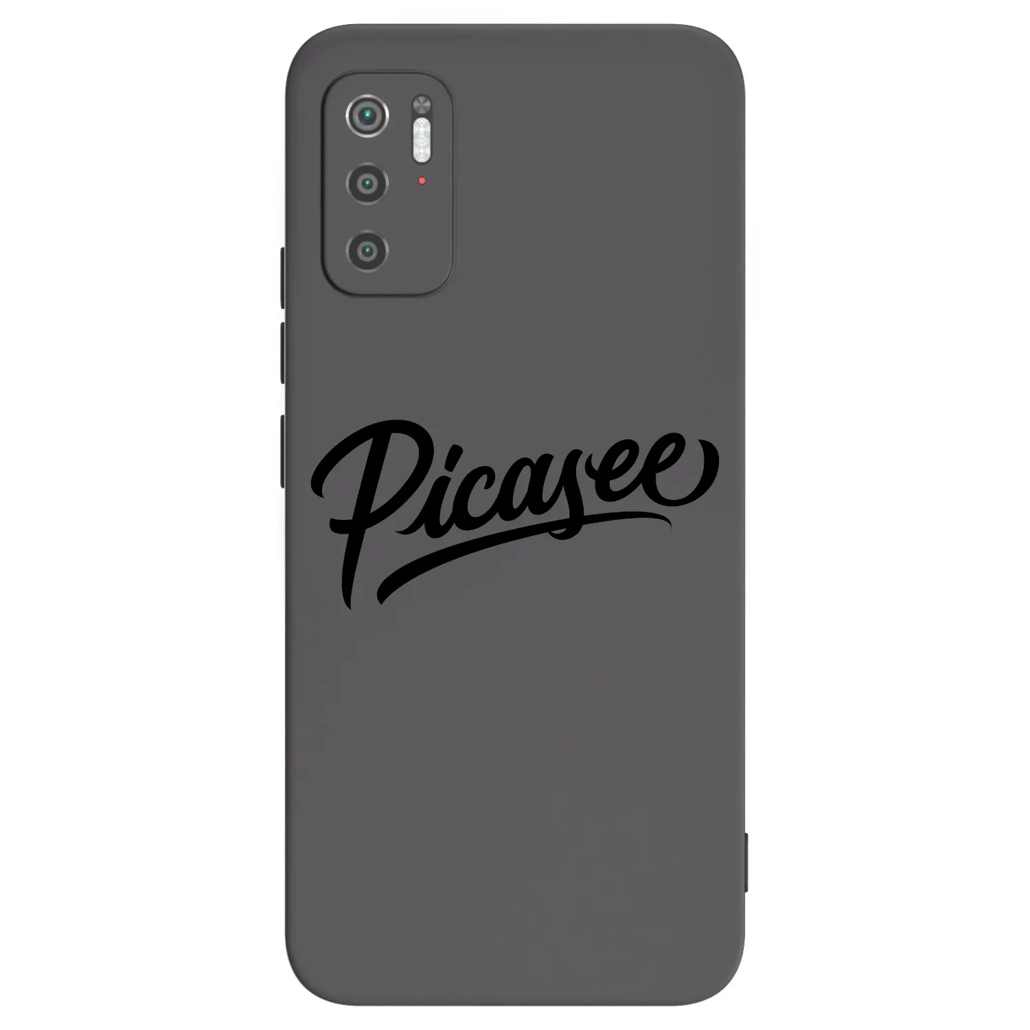 Picasee crna silikonska maskica za Xiaomi Poco M3 Pro 5G - Picasee - old logo - black