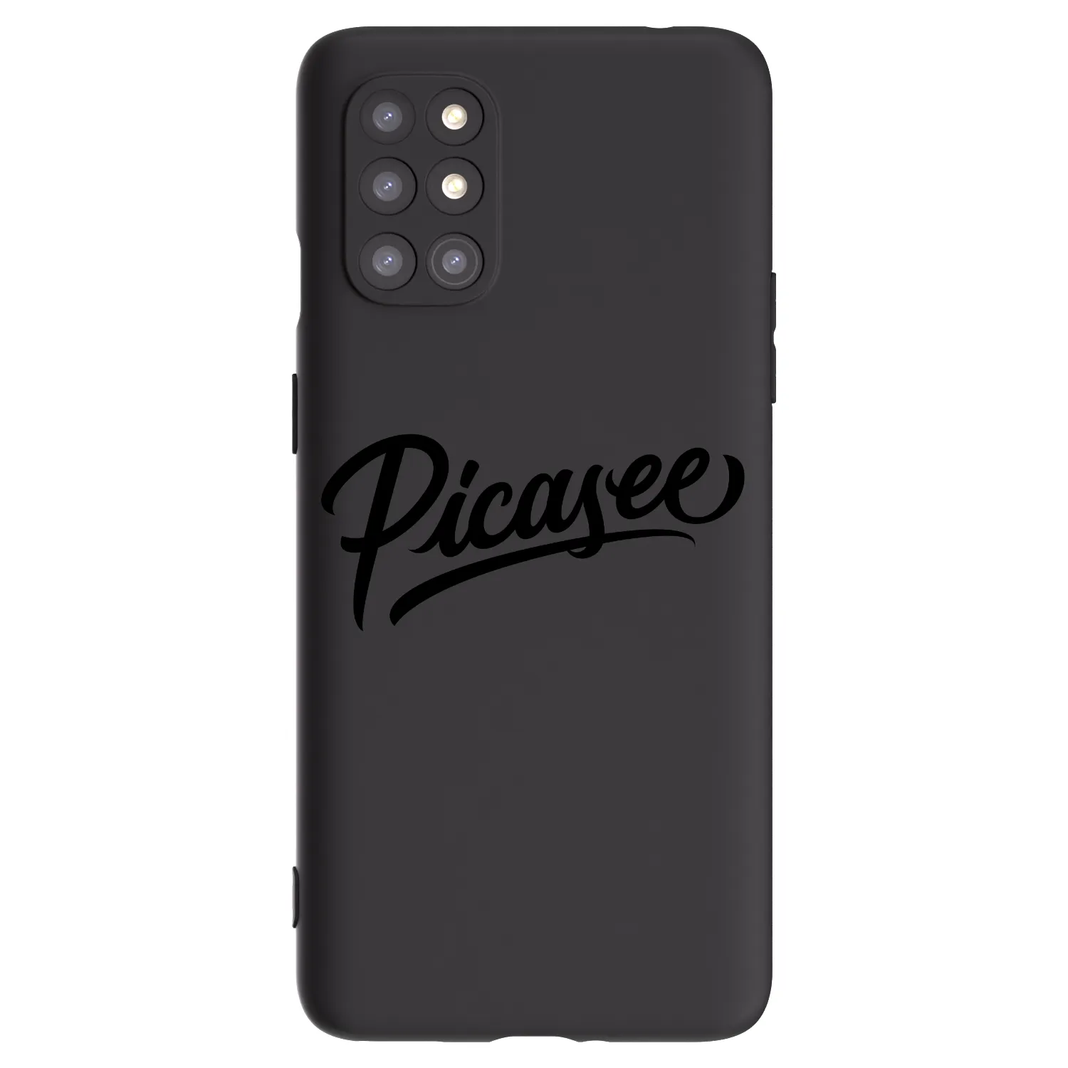 Picasee crna silikonska maskica za OnePlus 8T - Picasee - old logo - black