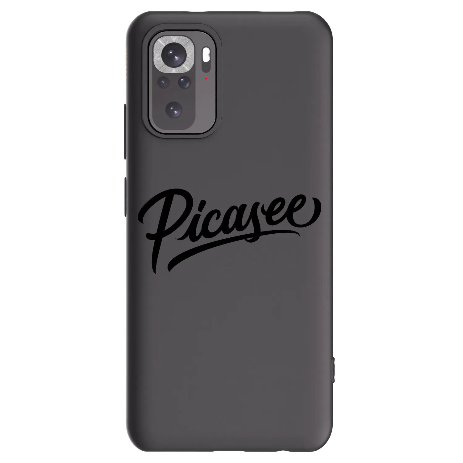 Picasee crna silikonska maskica za Xiaomi Redmi Note 11S 4G - Picasee - old logo - black