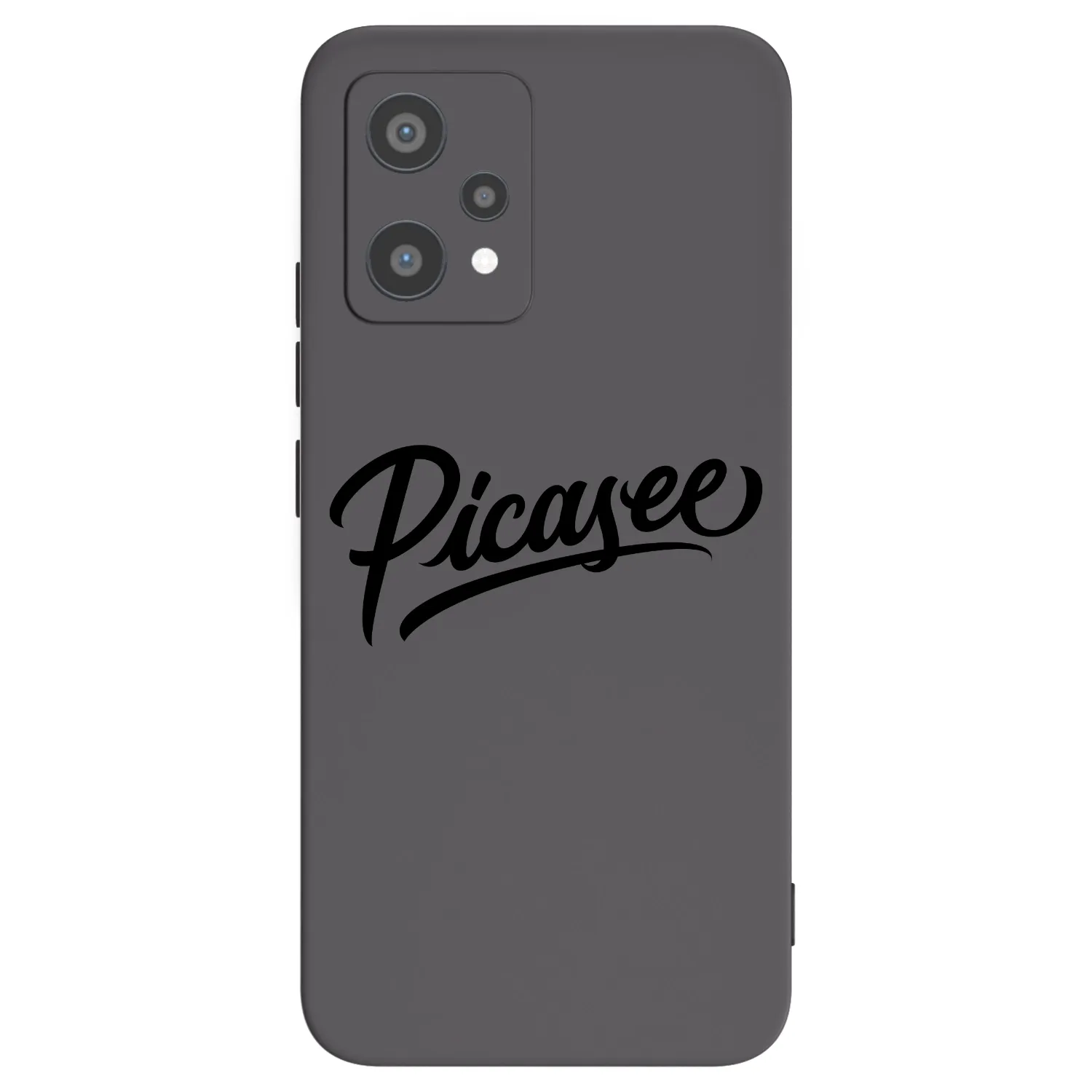 Picasee crna silikonska maskica za Realme 9 Pro 5G - Picasee - old logo - black