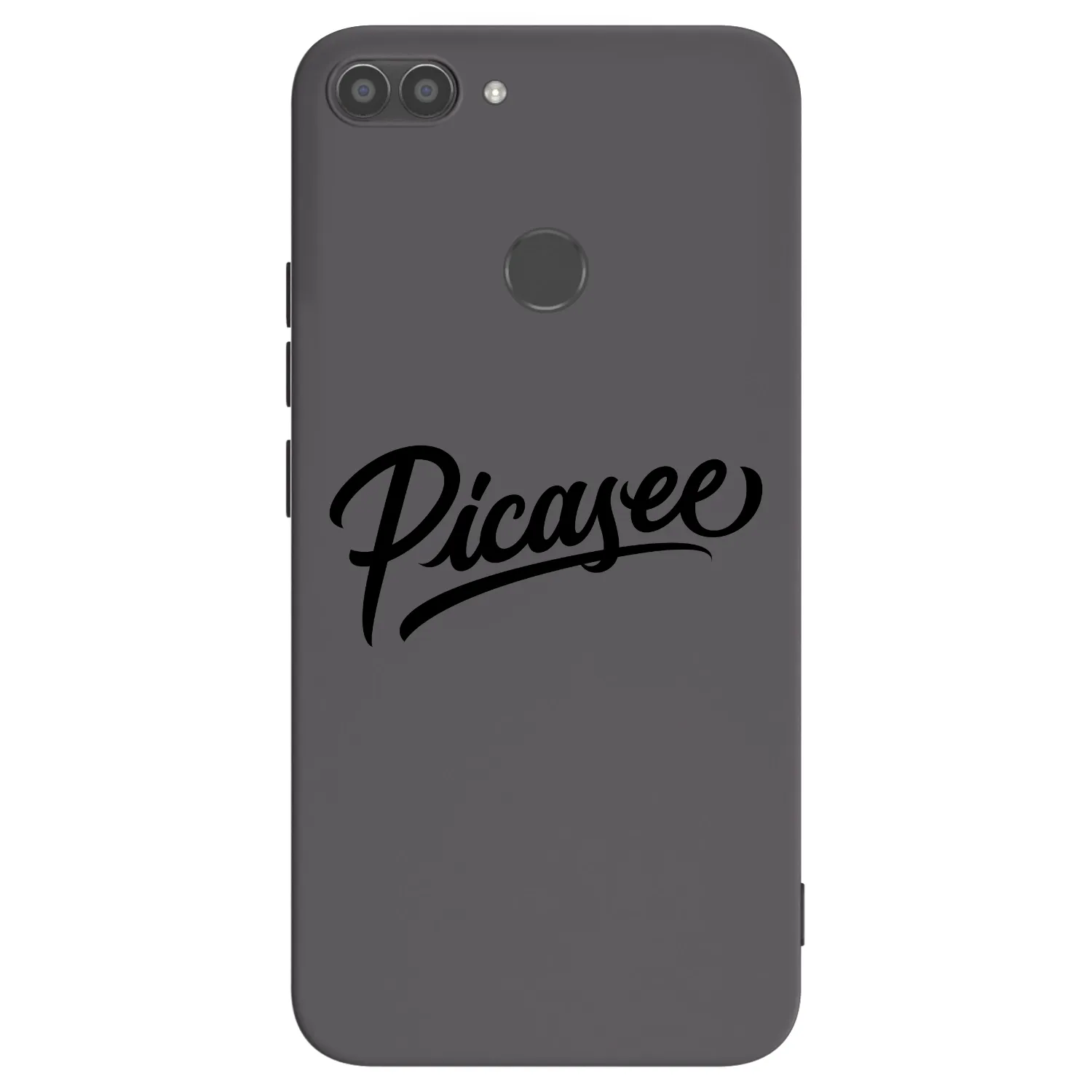 Picasee crna silikonska maskica za Huawei P Smart - Picasee - old logo - black