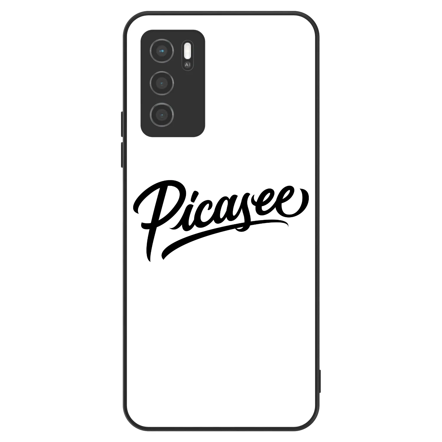 Picasee ULTIMATE CASE za OPPO A16s - Picasee - old logo - black