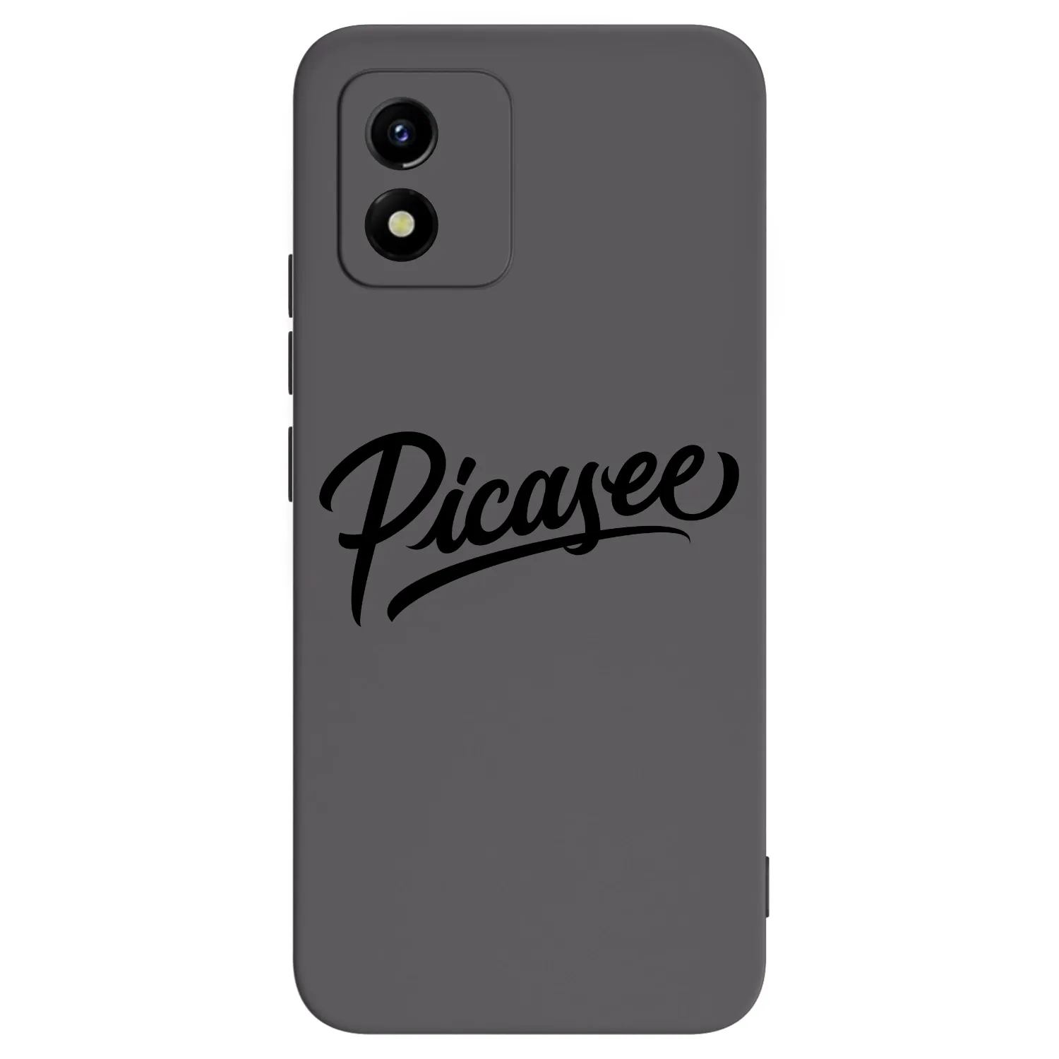 Picasee crna silikonska maskica za Vivo Y01 - Picasee - old logo - black