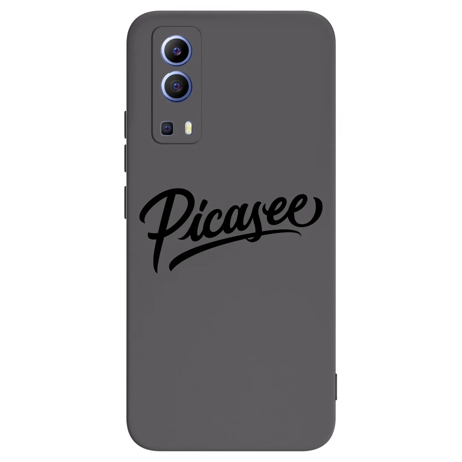 Picasee crna silikonska maskica za Vivo Y52 5G - Picasee - old logo - black
