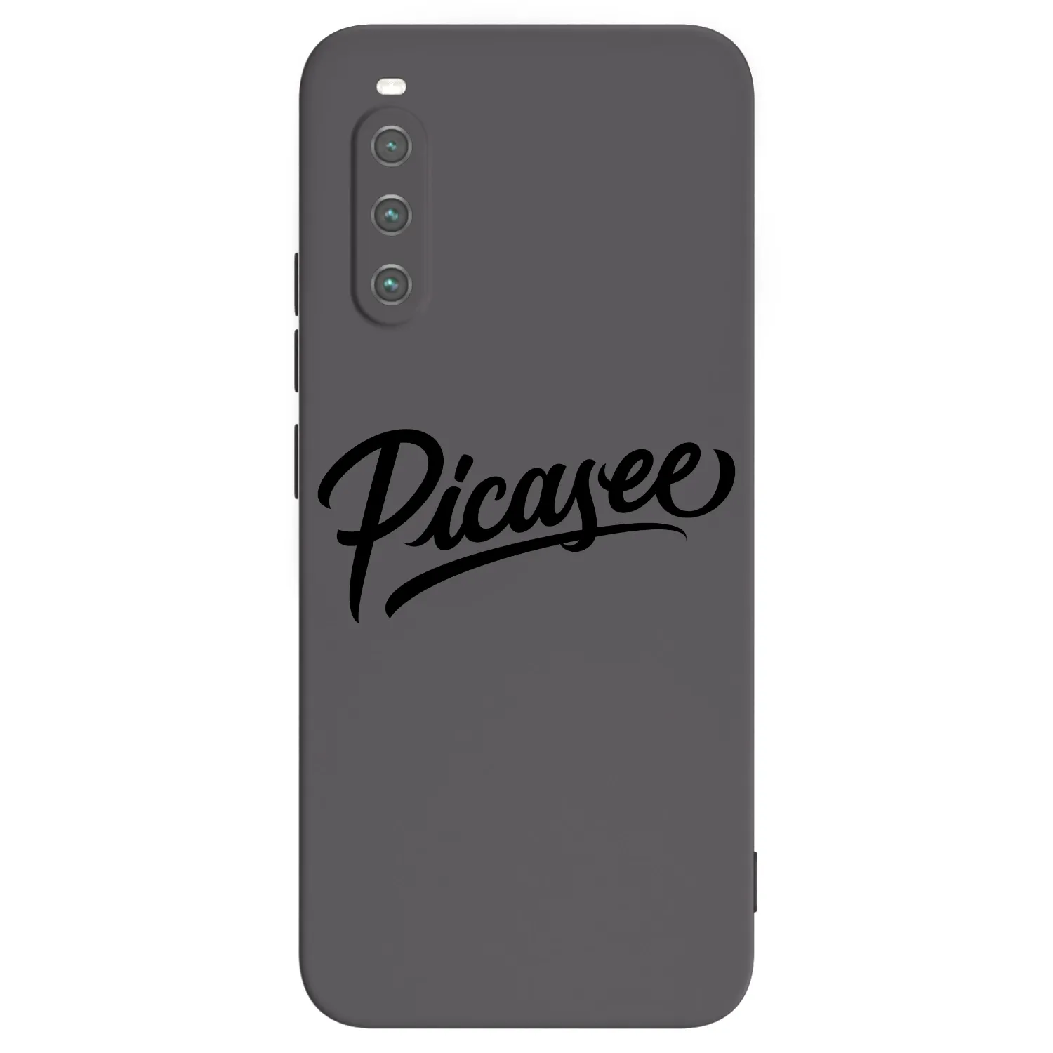 Picasee crna silikonska maskica za Sony Xperia 10 IV 5G - Picasee - old logo - black