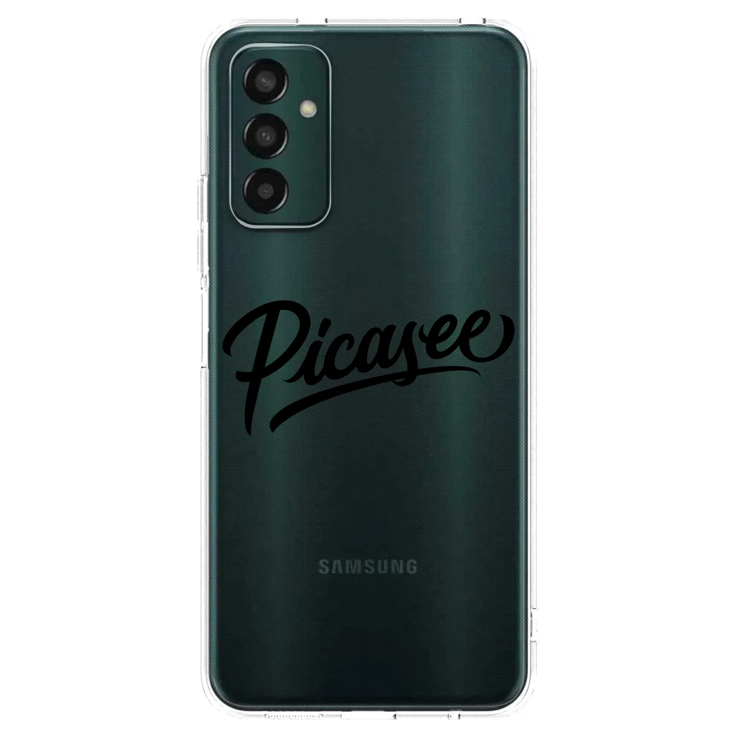 Picasee silikonska prozirna maskica za Samsung Galaxy M23 5G - Picasee - old logo - black