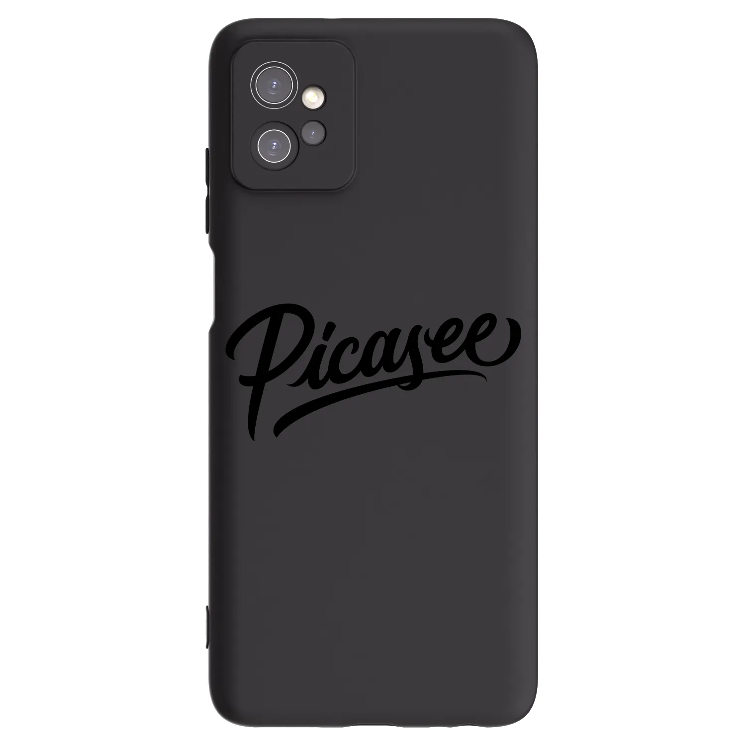 Picasee crna silikonska maskica za Motorola Moto G32 - Picasee - old logo - black